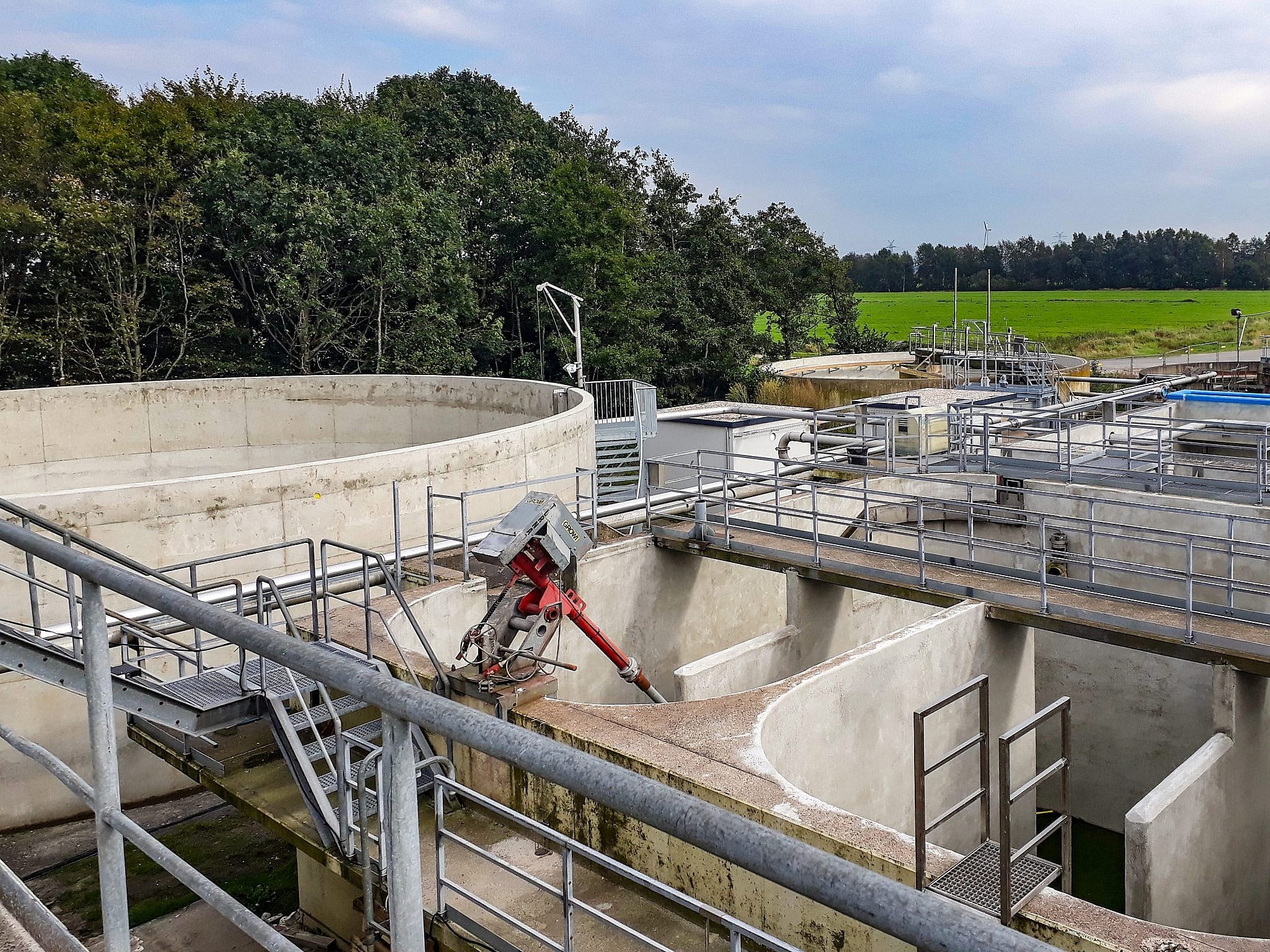 Abwasserbehandlungsanlage der DAS bei der DMK Group Strückhausen