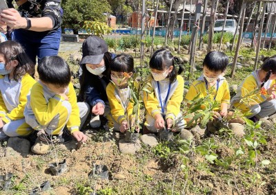 Taiwan Arbor Day 2023 students
