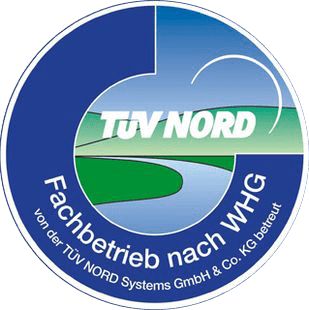 WHG-Fachbetrieb Zertifikat TÜV Nord Fachbetrieb nach WHG