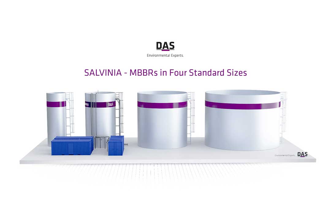 DAS EE solution “SALVINIA” for the treatment of industrial wastewater